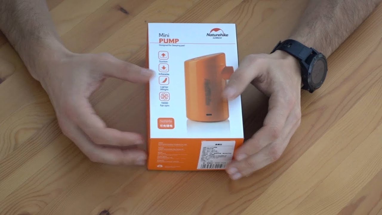 Naturhike Air Pump – Şişme Yatak & Mat Pompası